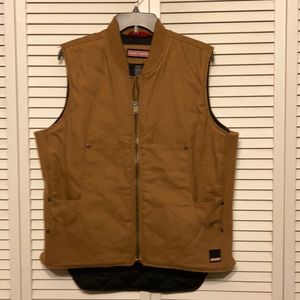 Craftsman Insulated Duck Canvas Vest Size M